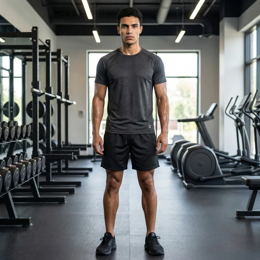 All In Motion Men XXL Mesh Athletic Short NWT Black Recycled Poly Drawstring